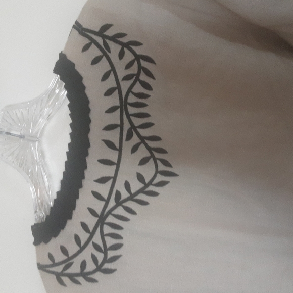 Linea By Louis Dell Olio Linen Embroidered Kimono/Blazer Sz M - Picture 7 of 9